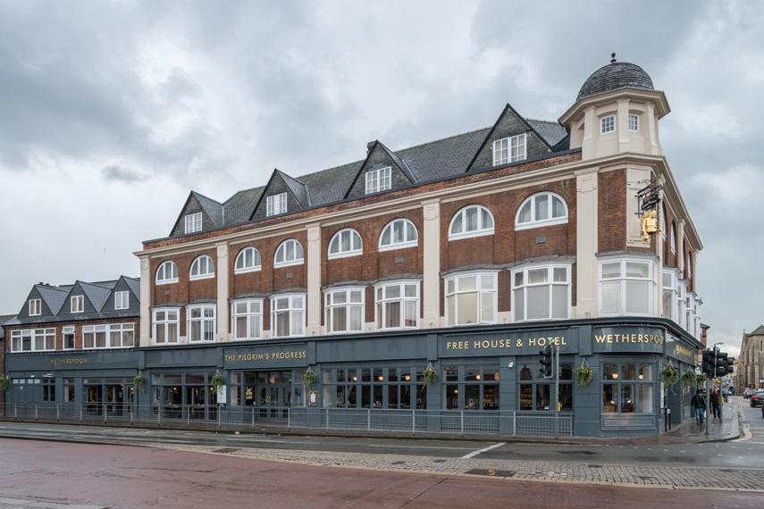 Pilgrims Progress Wetherspoon Бедфорд Екстер'єр фото